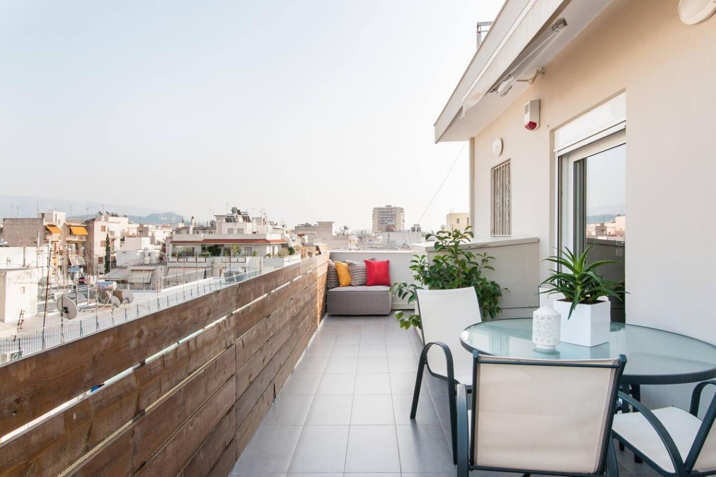 Ma Maison Nο 1, Penthouse, Acropolis And Lycabettus View, Ultra High Speed Internet 300 Mbps, 15' To Acropolis By Metro, 1' From Metro Station Atény Exteriér fotografie
